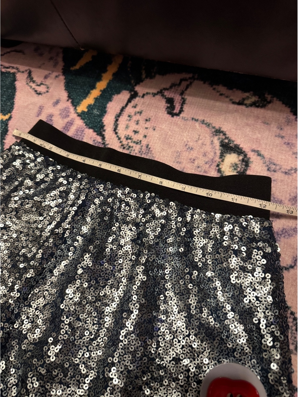 Robbi & Nikki sequined mini skirt - Picture 3 of 8